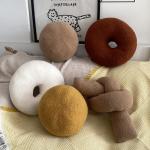 Yooname Soft White Donut Plush Pillow