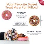 Round Donut Pillow - Reversible Microplush Comfort