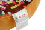 Round Donut Pillow - Reversible Microplush Comfort