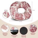 Memory Foam Donut Pillow for Tailbone Relief