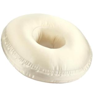 Satin Donut Pillow for Ear Pain Relief