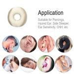 Satin Donut Pillow for Ear Pain Relief
