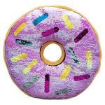 Reversible Sequin Donut Pillow for Fun Playrooms