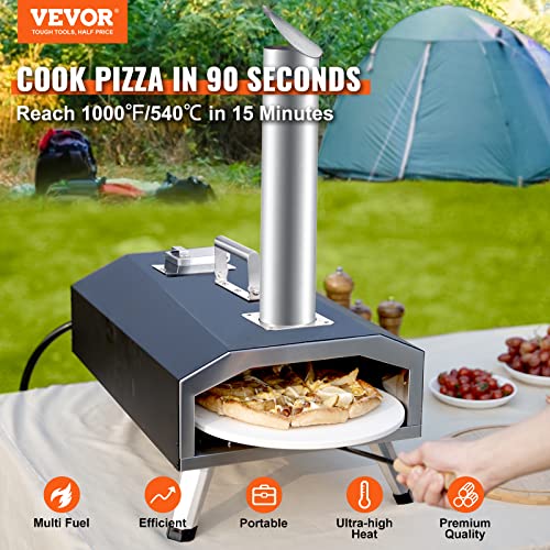 12" Outdoor Gas & Wood Fired Pizza Oven