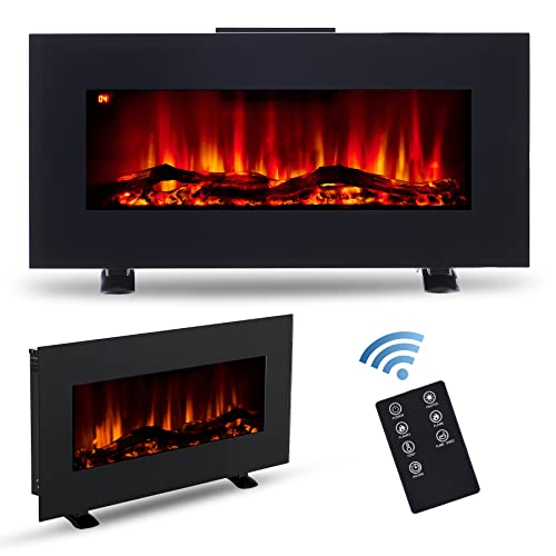 CO-Z Electric Fireplace | 85cm Freestanding | 900W/1800W