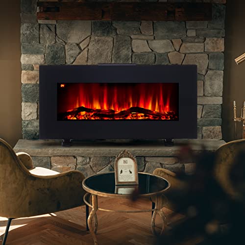 CO-Z Electric Fireplace | 85cm Freestanding | 900W/1800W