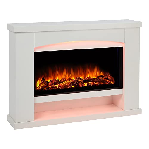 48" Duggleby Electric Fireplace Suite with Realistic Flame