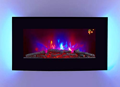 2023 TruFlame Arched Glass Electric Fire (72cm wide)