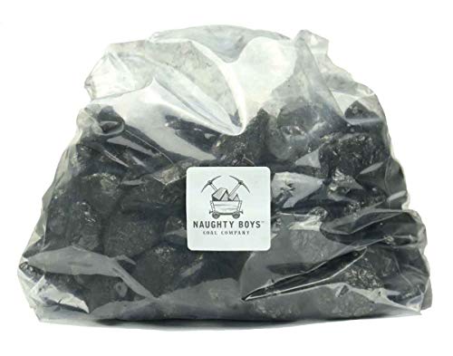 10 Pounds Anthracite Nut Coal for Fireplaces and Stoves