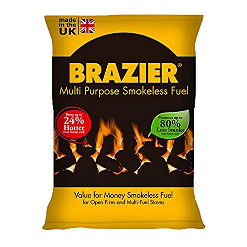 10kg Smokeless Fuel for Open Fires, Stoves, Boilers