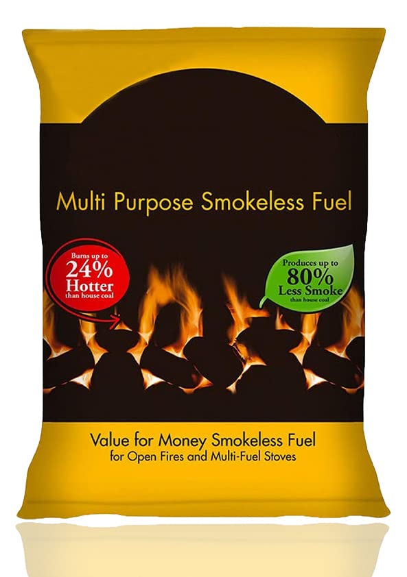 10 Kg Sack of Smokeless Fuel for Fireplaces