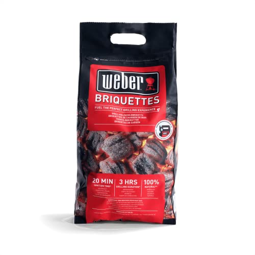 Weber BBQ Briquettes | 4kg Bag | Premium Quality
