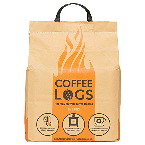 AMOS Coffee Logs + High Energy Ultra Dry Heat Logs