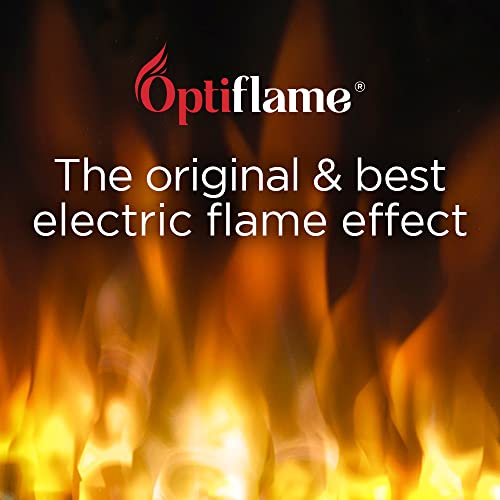 Dimplex Oakmead Electric Fire Suite, Stylish Black Wood Burner