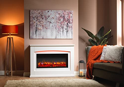 Danby Electric Fireplace Suite with Realistic Flame Effect