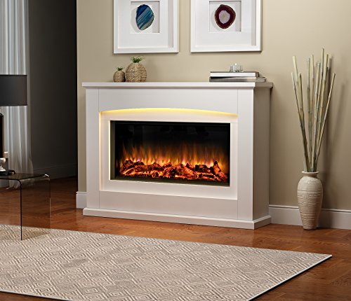 Danby Electric Fireplace Suite with Realistic Flame Effect