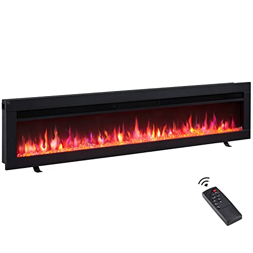 FlameKo Dilton 60" 3 in 1 Electric Fireplace