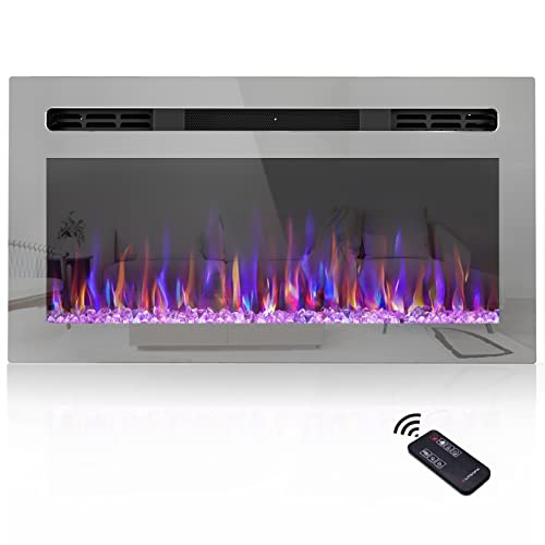 31 Inch Electric Fireplace with Remote Control