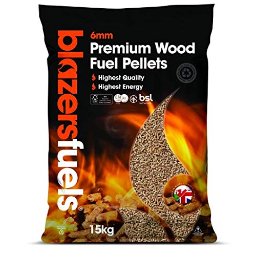 Blazers HEAT007 Premium Wood Pellets - 15kg