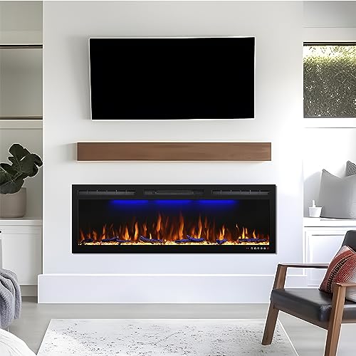 Mystflame 50" Electric Fireplace - Ultra Slim Design