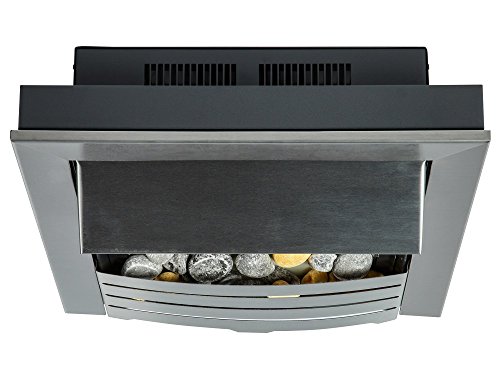 Adam Helios Electric Fire with Pebble Bed Glow