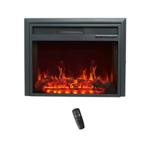 81cm Electric Fire with Timer, Thermostat and Remote