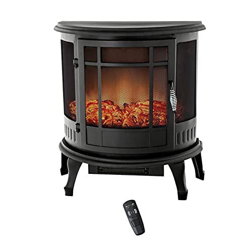 Portable Electric Fireplace Stove with Remote Control