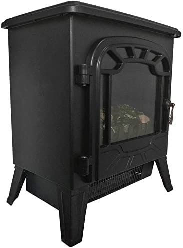 Vintage Style Electric Fireplace Heater