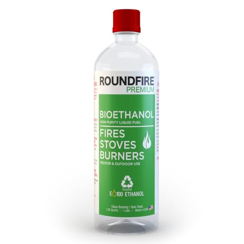 Roundfire Premium Bioethanol Fuel - 3 Quart Size
