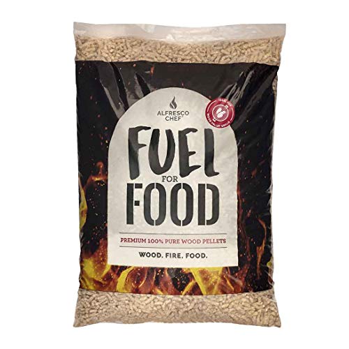 Acacia Wood Pellets for Outdoor Pizza Ovens and Grills - 10kg