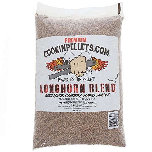 40lb Bag CookinPellets Longhorn Blend - Natural Wood Pellets
