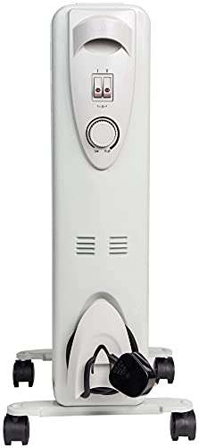 Mylek Adjustable Thermostat Oil Filled Radiator (2000W 2KW)
