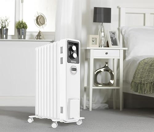 Dimplex 2kW Radiator with Timer, LCD Screen, Thermostat