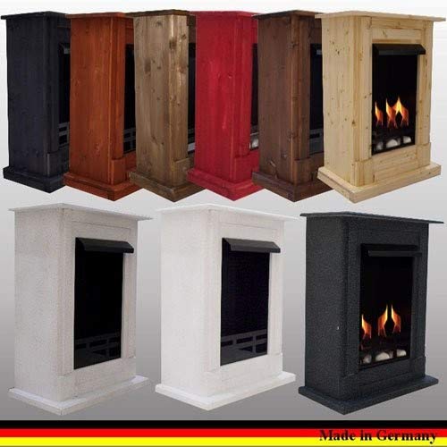 Madrid Premium Ethanol and Gel Fireplace: 21 Accessories, 9 Colors
