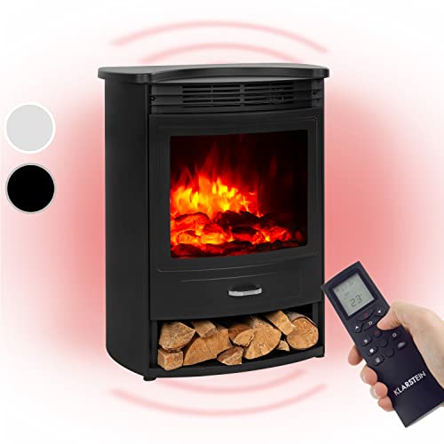 Klarstein Electric Fireplace, Indoor Fire with LED Flame