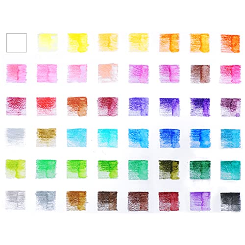 48 Professional Watercolor Pencils for Artistry