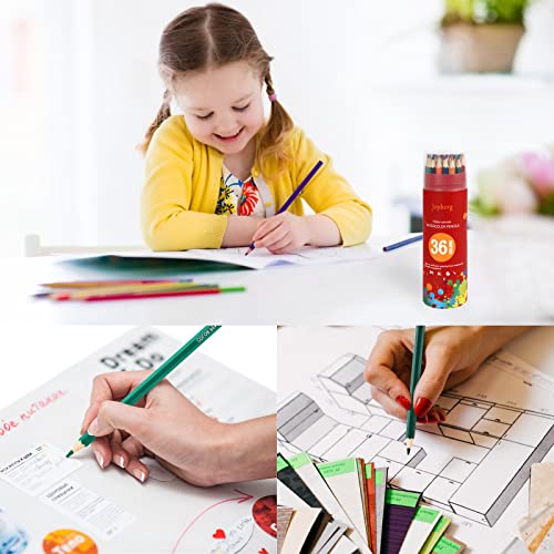 36-Color Watercolor Pencil Set for Artistry