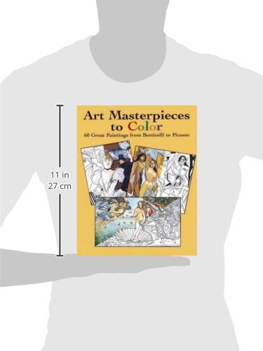 Masterpiece Coloring Book: 60 Great Paintings from Botticelli to Picasso