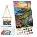 Lighthouse Paint by Numbers Kit for Adults