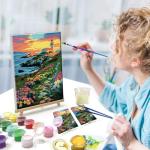 Lighthouse Paint by Numbers Kit for Adults