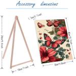 DIY Paint by Number Butterfly Art Set