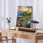 Lighthouse Paint by Numbers Kit for Adults