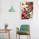 DIY Paint by Number Butterfly Art Set