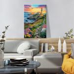 Lighthouse Paint by Numbers Kit for Adults