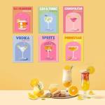 6 Pack Paint by Numbers Kit for Adults