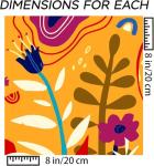 2 Pack Easy Acrylic Paint by Numbers Kits