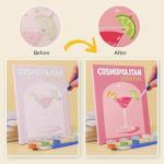 6 Pack Paint by Numbers Kit for Adults