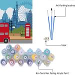 6 Pack Paint by Number Kits for Adults