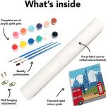 6 Pack Paint by Number Kits for Adults