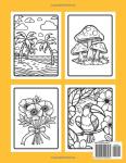 Large Print Easy Coloring Book for All Ages